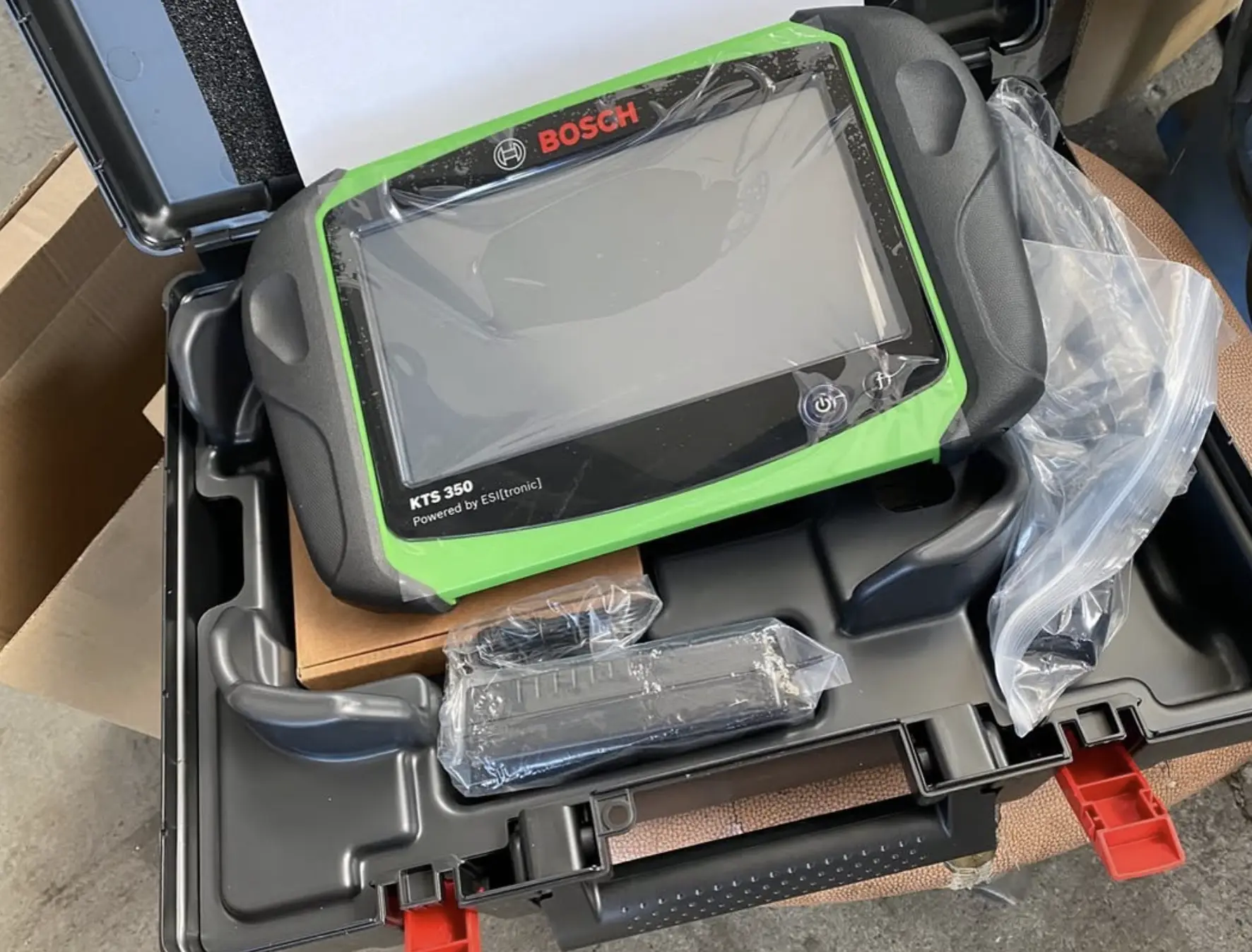 Diagnostický přístroj na vozidle