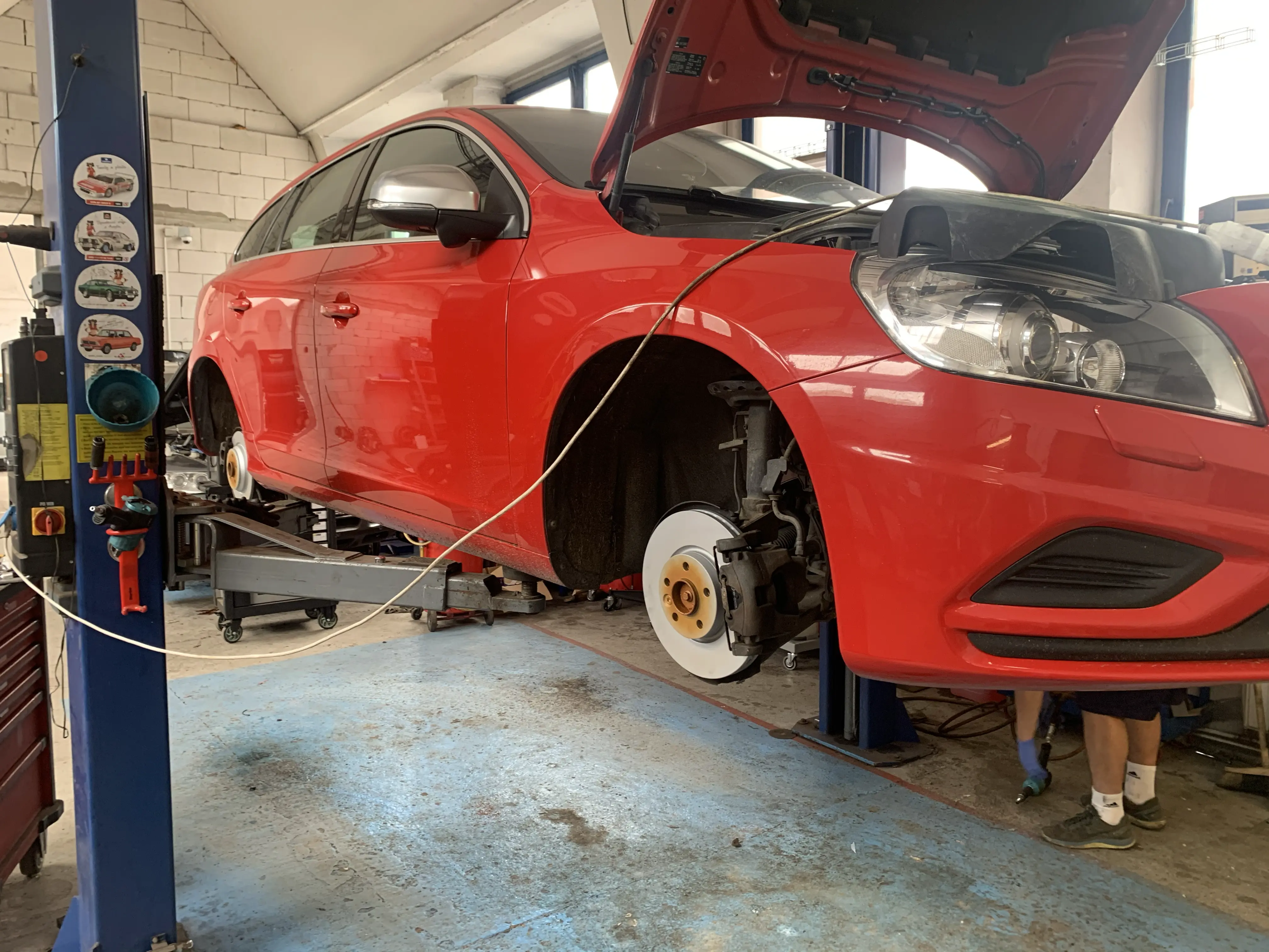 Servis brzdového systému